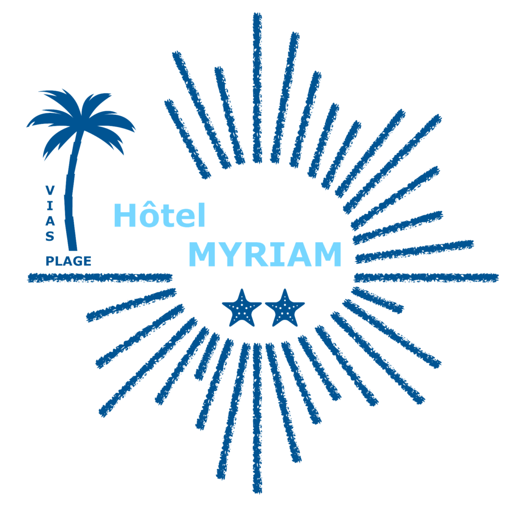Logo de l'Hôtel Myriam à Vias-Plage (Hérault)