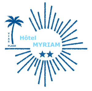 Logo de l'Hôtel Myriam à Vias-Plage (Hérault)